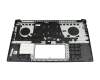 Asus ZenBook X3500PH Original Tastatur inkl. Topcase DE (deutsch) schwarz/blau mit Backlight