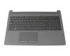 BHJHEA0DMFV019W Original HP Tastatur inkl. Topcase FR (französisch) schwarz/schwarz