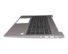 BKJTB3ALKI9FGU Original HP Tastatur inkl. Topcase DE (deutsch) schwarz/grau mit Backlight