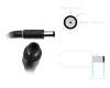 Dell Inspiron 16 2in1 (7635) Original Netzteil 240,0 Watt flache Bauform