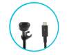 Dell Precision 16 (5690) Original USB-C GaN-Netzteil 280,0 Watt abgerundete Bauform