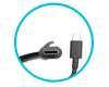 Dell Pro 14 Essential PV14250 Original USB-C GaN-Netzteil 100,0 Watt abgerundete Bauform