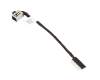 Dell Vostro 15 (3501) Stromversorgungsbuchse inkl. Kabel (Kabellänge 9cm)