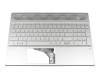 EBG7E001010-1 Original HP Tastatur inkl. Topcase DE (deutsch) silber/silber mit Backlight (GTX-Grafikkarte)