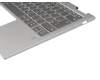 ET279000300 Original Lenovo Tastatur inkl. Topcase DE (deutsch) grau/silber mit Backlight