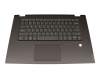 ET2G9000500 Original Lenovo Tastatur inkl. Topcase US (englisch) grau/grau mit Backlight