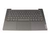 ET2UZ000200 Original Lenovo Tastatur inkl. Topcase DE (deutsch) dunkelgrau/grau mit Backlight