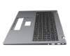 Emdoor NS16IRL Original Tastatur inkl. Topcase DE (deutsch) schwarz/grau mit Backlight