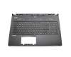 Exone go Workstation 1535 Original Tastatur inkl. Topcase DE (deutsch) schwarz/schwarz mit Backlight Multicolor
