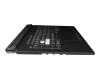 G2A5G5311Z01 Original Asus Tastatur inkl. Topcase DE (deutsch) schwarz/transparent/schwarz mit Backlight