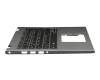 H6C2T Original Dell Tastatur inkl. Topcase DE (deutsch) schwarz/silber mit Backlight