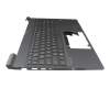 HP 14s-fq1000 Original Tastatur inkl. Topcase FR (französisch) silber/schwarz mit Backlight