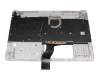 HP 15-d5000 Original Tastatur inkl. Topcase DE (deutsch) silber/silber mit Backlight