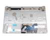 HP 15-dw1000 Original Tastatur inkl. Topcase DE (deutsch) silber/silber (Fingerprint)