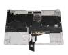 HP 15-e3000 Original Tastatur inkl. Topcase DE (deutsch) silber/silber