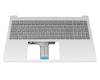 HP 15-fd0000 Original Tastatur inkl. Topcase DE (deutsch) grau/silber