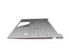 HP 15s-fq3000 Original Tastatur inkl. Topcase DE (deutsch) silber/silber mit Backlight