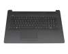 HP 17-by2000 Tastatur inkl. Topcase DE (deutsch) schwarz/schwarz (TP/ohne DVD)