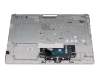 HP 17-by3000 Original Tastatur inkl. Topcase DE (deutsch) silber/silber mit Backlight (DVD)