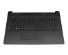 HP 17-by3000 Tastatur inkl. Topcase DE (deutsch) schwarz/schwarz (PTP/DVD)