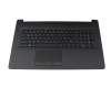 HP 17-ca0000 Original Tastatur inkl. Topcase DE (deutsch) schwarz/schwarz (DVD) (Optik \"Diamond\")