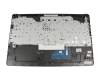 HP 17-ca0000 Original Tastatur inkl. Topcase DE (deutsch) schwarz/schwarz (DVD) (Optik \"gebürstet\")