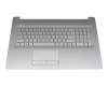 HP 17-ca1000 Original Tastatur inkl. Topcase DE (deutsch) silber/silber mit Backlight (DVD)