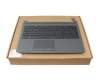 HP 250 G7 Original Tastatur inkl. Topcase FR (französisch) schwarz/schwarz