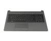 HP 255 G7 Original Tastatur inkl. Topcase DE (deutsch) schwarz/grau