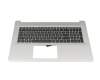 HP 470 G10 Original Tastatur inkl. Topcase DE (deutsch) schwarz/silber