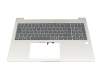 HP EliteBook 660 G11 Original Tastatur inkl. Topcase DE (deutsch) grau/silber mit Backlight