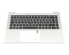 HP EliteBook 840 G8 Original Tastatur inkl. Topcase DE (deutsch) schwarz/silber mit Backlight und Mouse-Stick