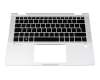 HP EliteBook x360 1030 G3 Original Tastatur inkl. Topcase DE (deutsch) schwarz/silber mit Backlight