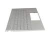 HP Envy 13-ah0300 Original Tastatur inkl. Topcase DE (deutsch) silber/silber mit Backlight