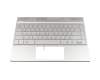 HP Envy 13-ah0400 Original Tastatur inkl. Topcase DE (deutsch) silber/silber mit Backlight