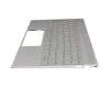 HP Envy 13-ah1700 Original Tastatur inkl. Topcase DE (deutsch) silber/silber mit Backlight
