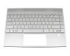 HP Envy 13-aq1000 Original Tastatur inkl. Topcase DE (deutsch) silber/silber mit Backlight
