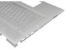 HP Envy 17-bw0200 Original Tastatur inkl. Topcase DE (deutsch) silber/silber mit Backlight