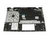 HP Envy 17-ce0000 Original Tastatur inkl. Topcase DE (deutsch) silber/silber mit Backlight