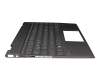 HP Envy x360 13-ar0200 Original Tastatur inkl. Topcase DE (deutsch) grau/grau mit Backlight