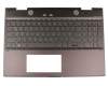 HP Envy x360 15-cn0200 Original Tastatur inkl. Topcase DE (deutsch) schwarz/schwarz mit Backlight