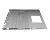 HP Envy x360 15-cn1600 Original Tastatur inkl. Topcase DE (deutsch) silber/silber mit Backlight