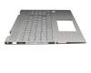 HP Envy x360 15-dr1000 Original Tastatur inkl. Topcase DE (deutsch) silber/silber mit Backlight (UMA)