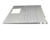 HP Envy x360 15-dr1000 Original Tastatur inkl. Topcase DE (deutsch) silber/silber mit Backlight (UMA)