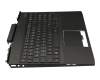 HP Omen 15-dc1000 Original Tastatur inkl. Topcase DE (deutsch) schwarz/schwarz mit Backlight