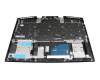 HP Omen 17-cb1000 Original Tastatur inkl. Topcase DE (deutsch) schwarz/schwarz mit Backlight