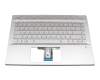 HP Pavilion 14-ce3000 Original Tastatur inkl. Topcase DE (deutsch) silber/silber mit Backlight