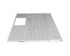 HP Pavilion 15-cs1100 Original Tastatur inkl. Topcase DE (deutsch) silber/silber mit Backlight (UMA-Grafik)