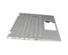 HP Pavilion x360 14-cd0200 Original Tastatur inkl. Topcase DE (deutsch) silber/silber mit Backlight