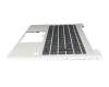HP ProBook 445 G9 Original Tastatur inkl. Topcase DE (deutsch) schwarz/silber mit Backlight